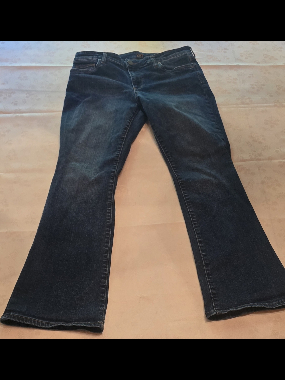 Kut from the Kloth Dark Blue Flare Jeans